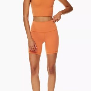 2 PAIRS TnaLIFE™ Cheeky Hi-Rise 7" Short - SMALL | BRAND NEW - NEVER WORN